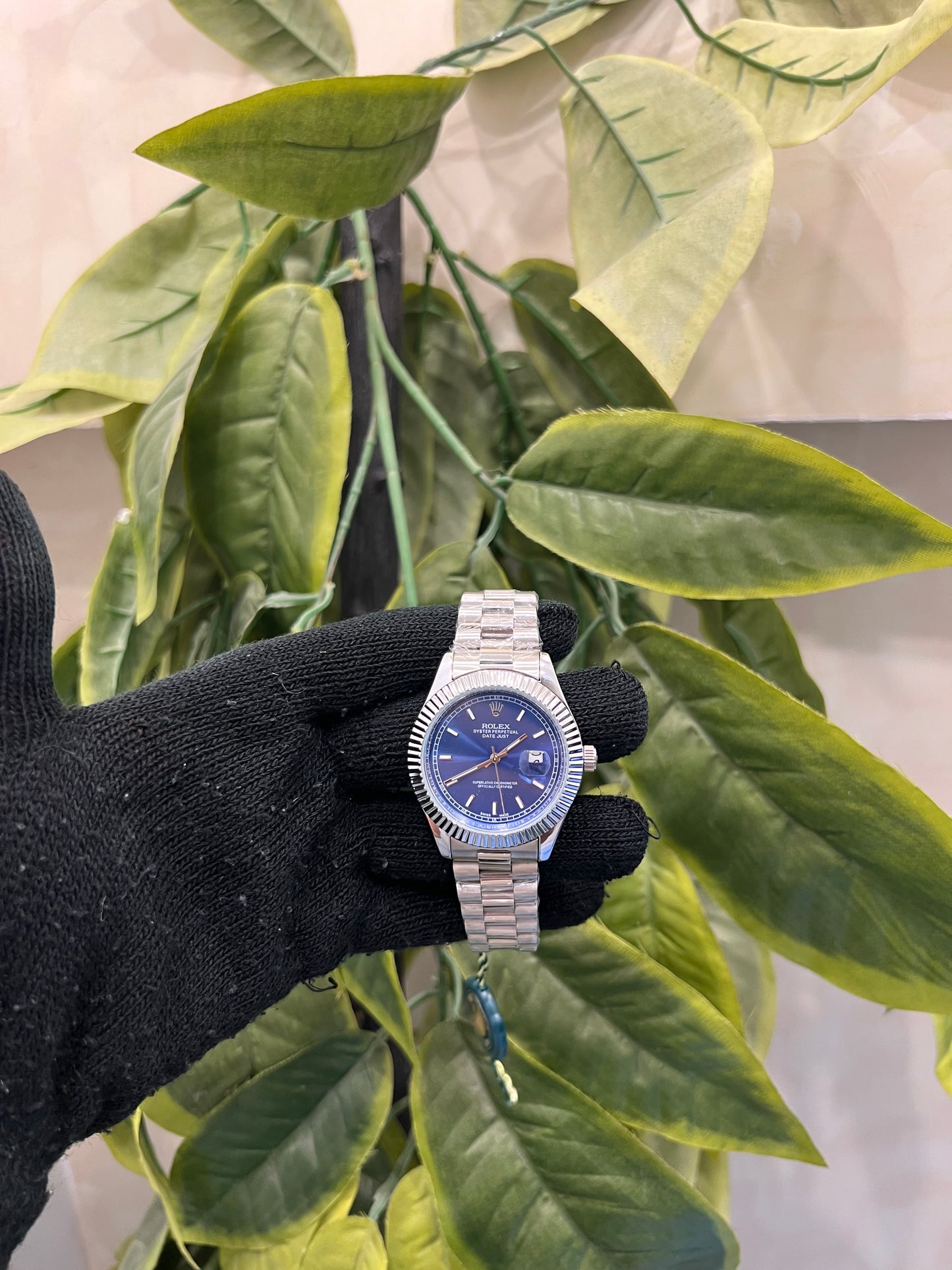 Rolex Datejust - Fond Bleu
