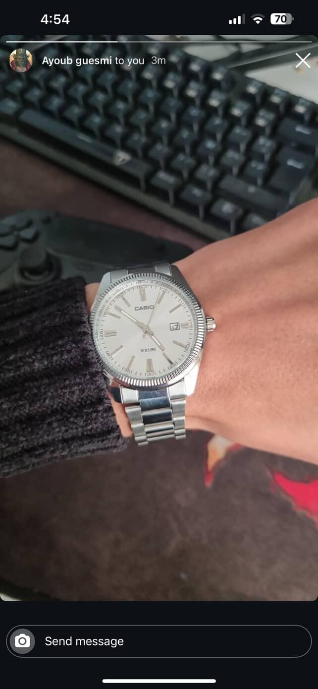 Casio WR50M - White dial