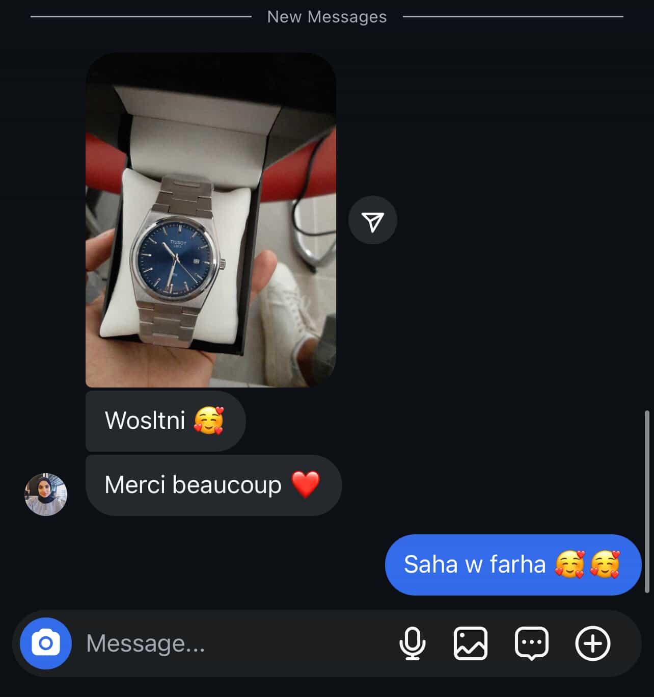 Tissot Prx – Fond Bleu