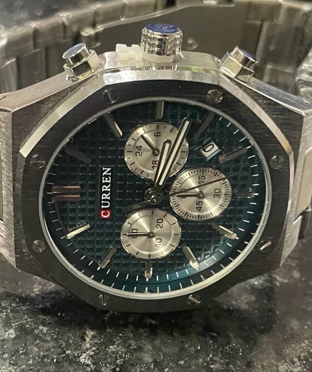 CURREN 8440 Blue Dial