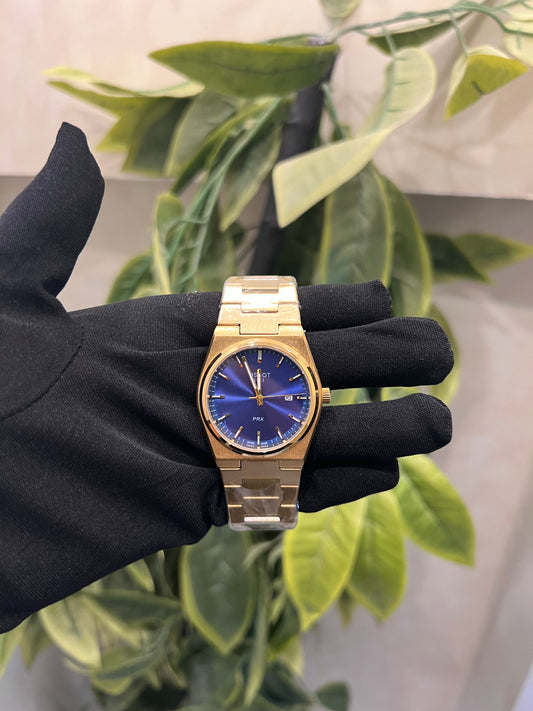 Montre PRX 40MM – GOLD BLUE DIAL