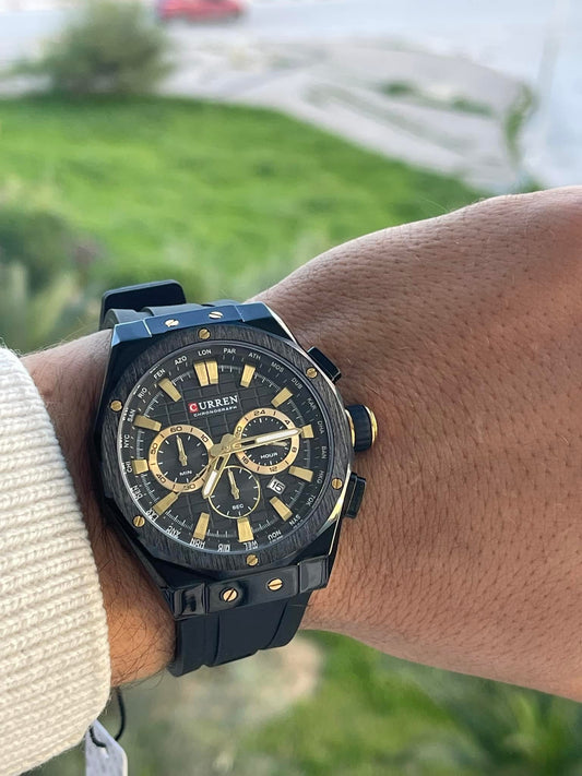 CURREN Montre Homme 8464 Noir