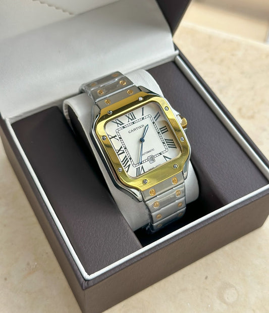 Cartier Santos Gold