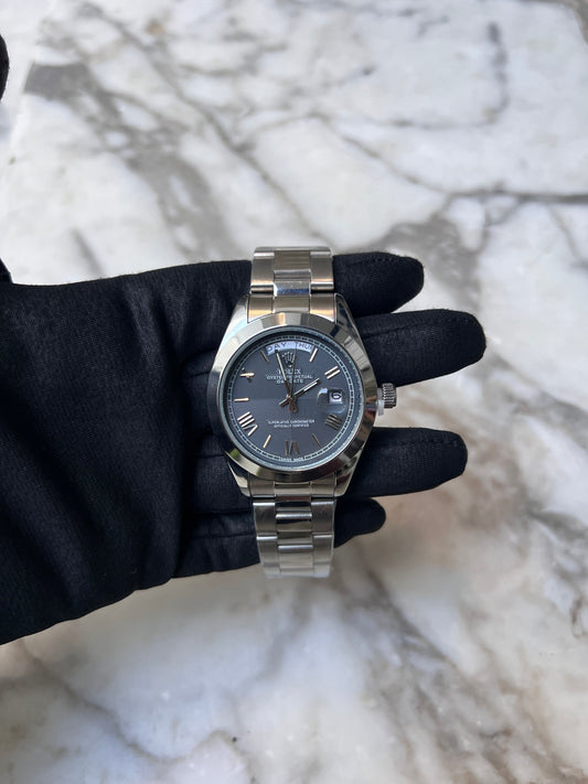 Montre DAY-DATE BLUE DIAL