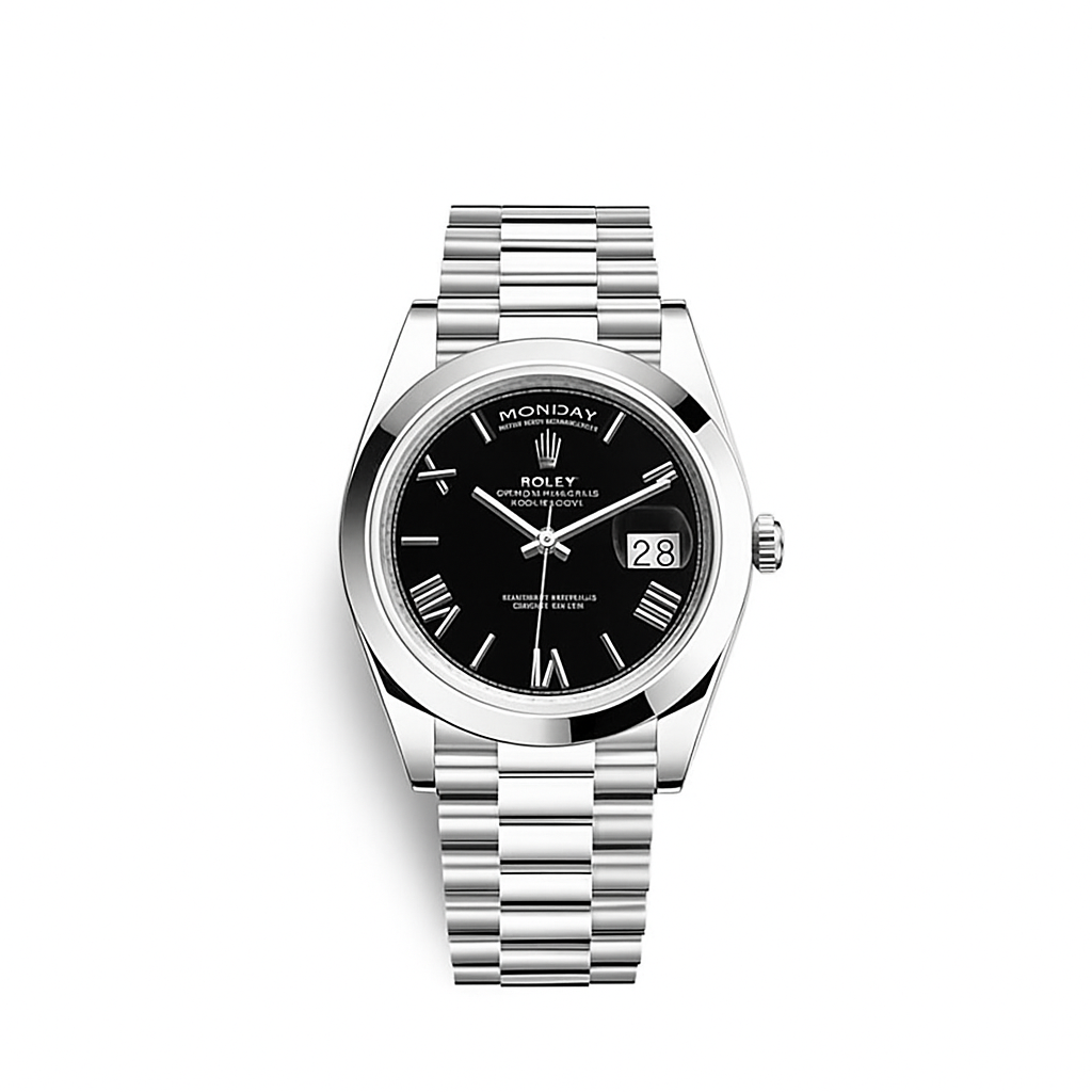 MONTRE DAY-DATE BLACK DIAL