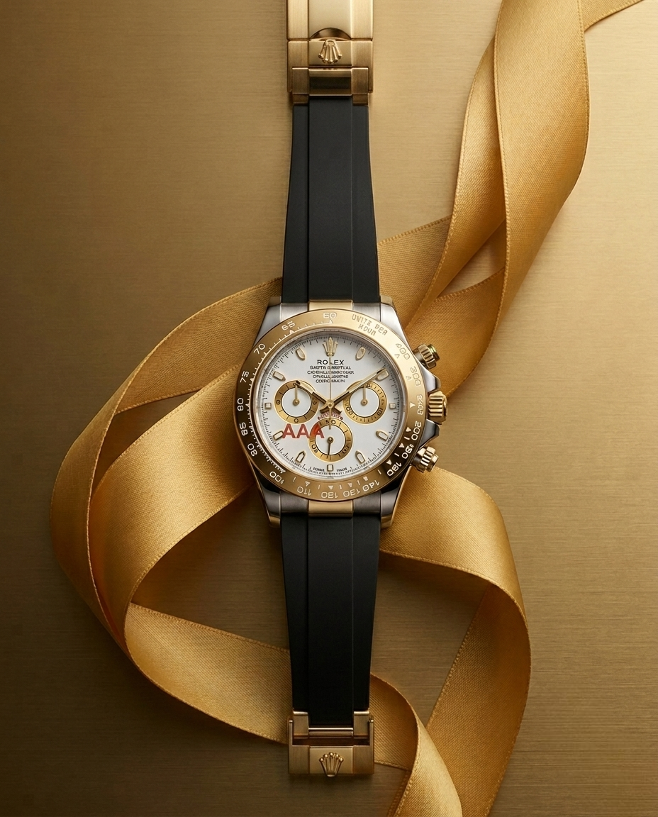 Rolex Cosmograph Daytona Gold & White Dial