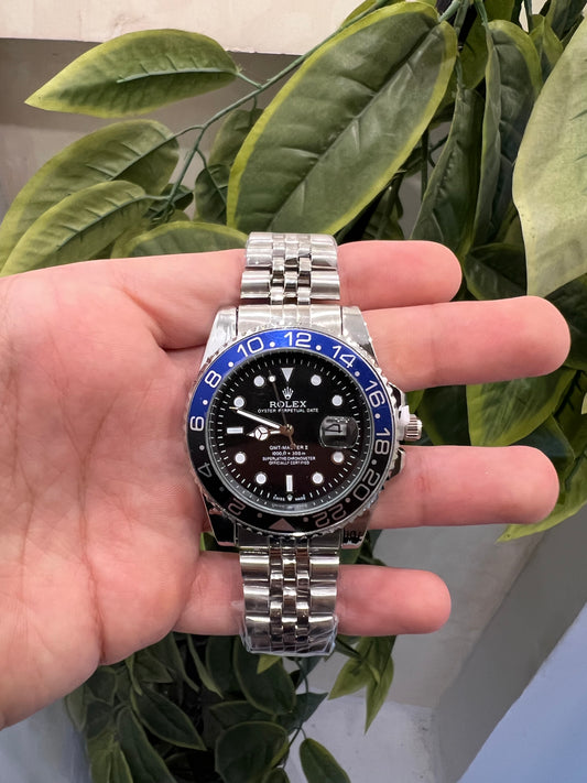 Rolex Gmt Master || - Fond Noir Batman