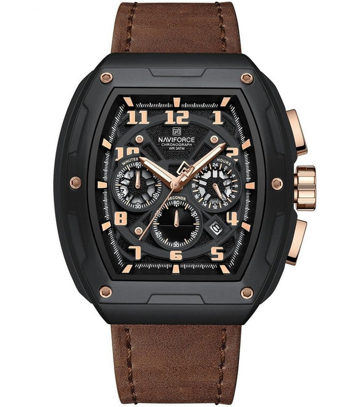 Naviforce NF8053 Marron Montre pour Homme