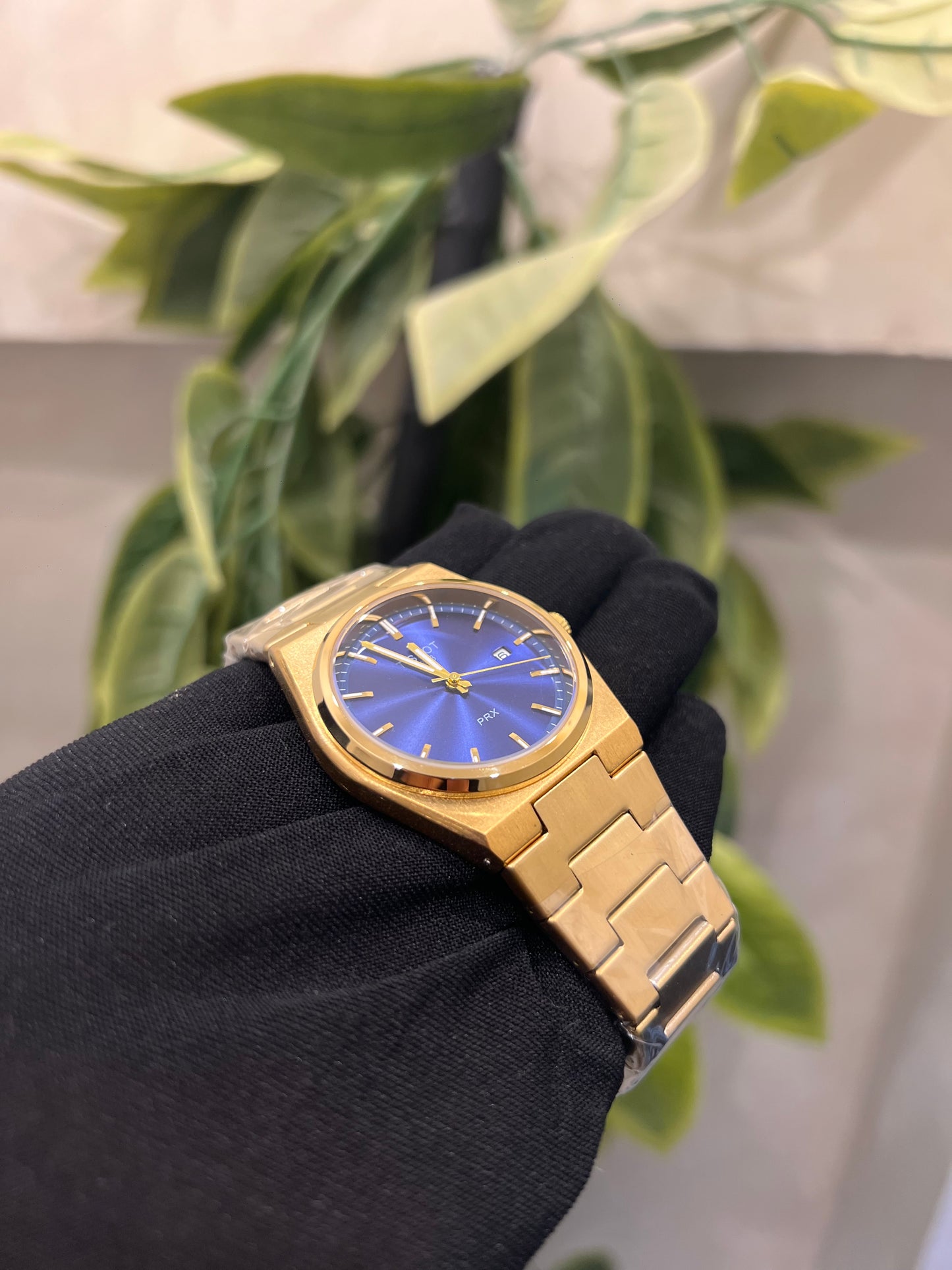 Montre PRX 40MM – GOLD BLUE DIAL