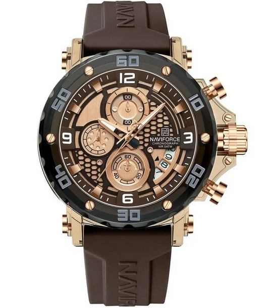 Naviforce NF7123 Marron Montre pour Homme