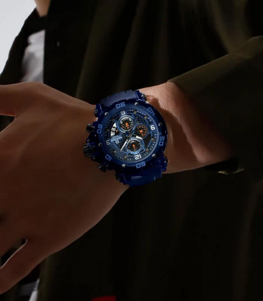 Naviforce NF7123 Bleu Montre Pour Homme