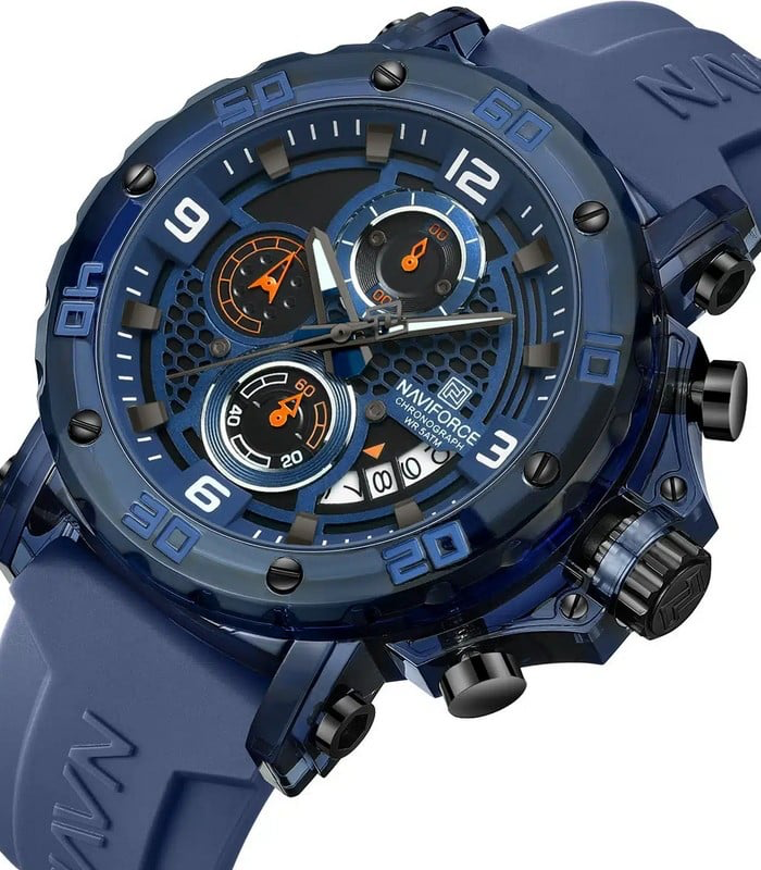 Naviforce NF7123 Bleu Montre Pour Homme
