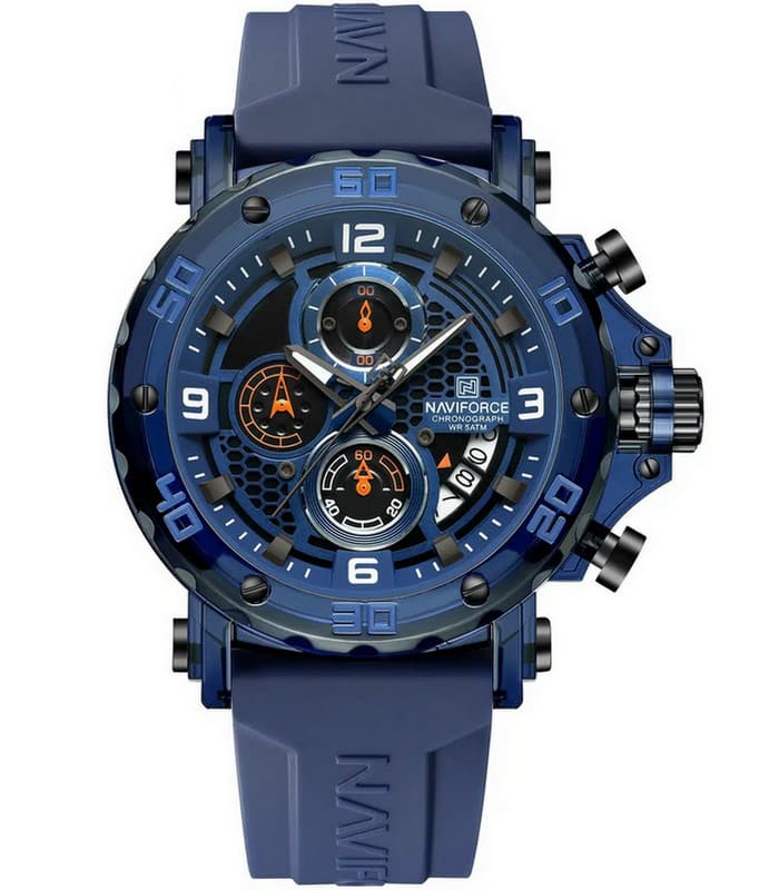 Naviforce NF7123 Bleu Montre Pour Homme