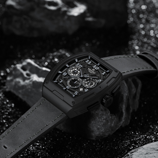 Naviforce NF8053 Noir Montre pour Homme