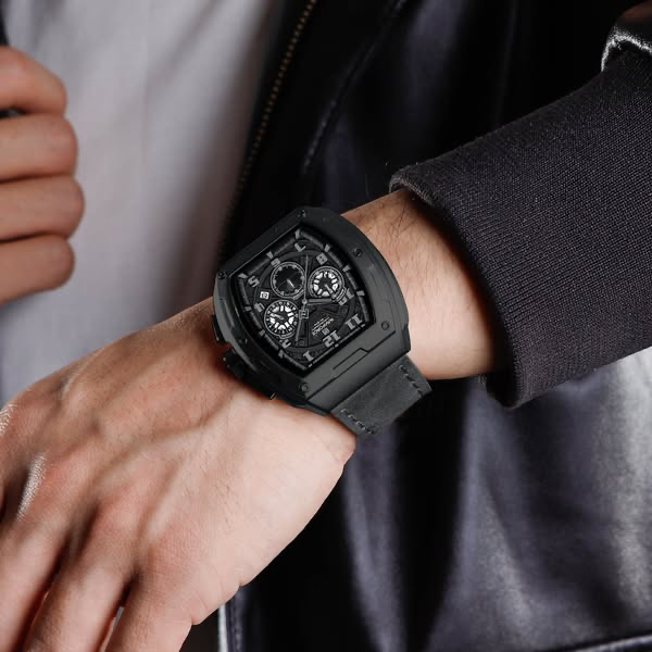 Naviforce NF8053 Noir Montre pour Homme