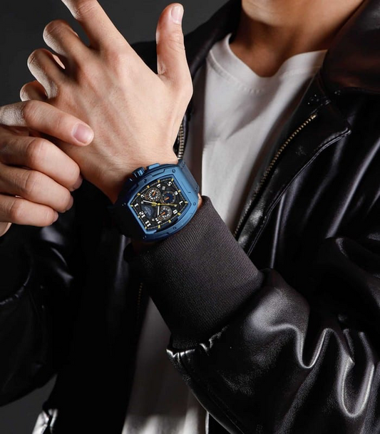 Naviforce NF8053 Bleu Montre pour Homme