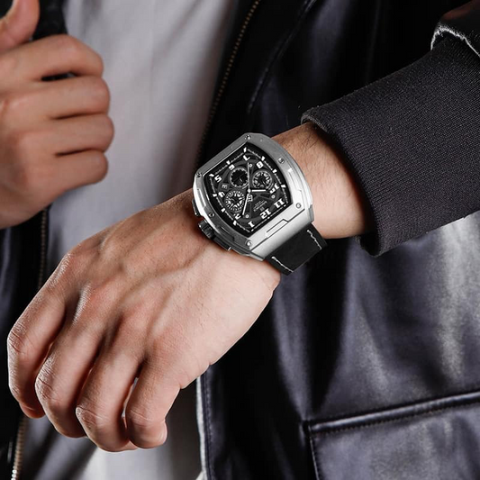 Naviforce NF8053 Argent Montre pour Homme