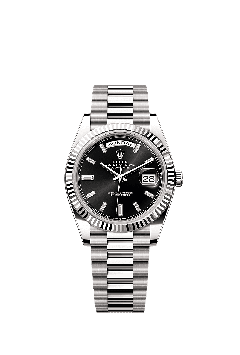MONTRE DAY-DATE BLACK DIAL