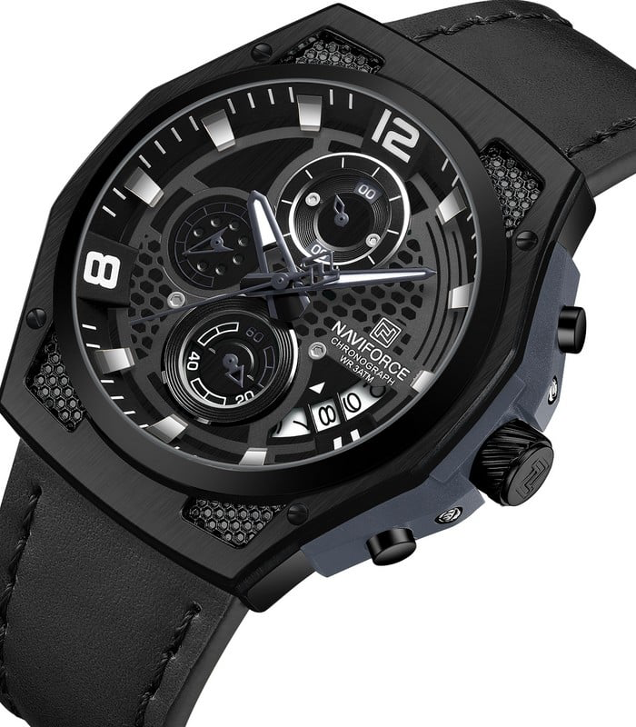 Naviforce NF8051L Noir Montre pour Homme