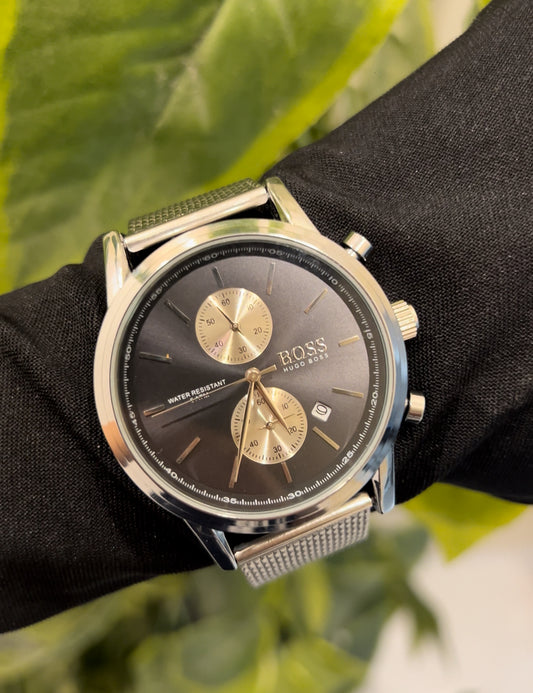 Hugo Boss Chronograph Executive Silver