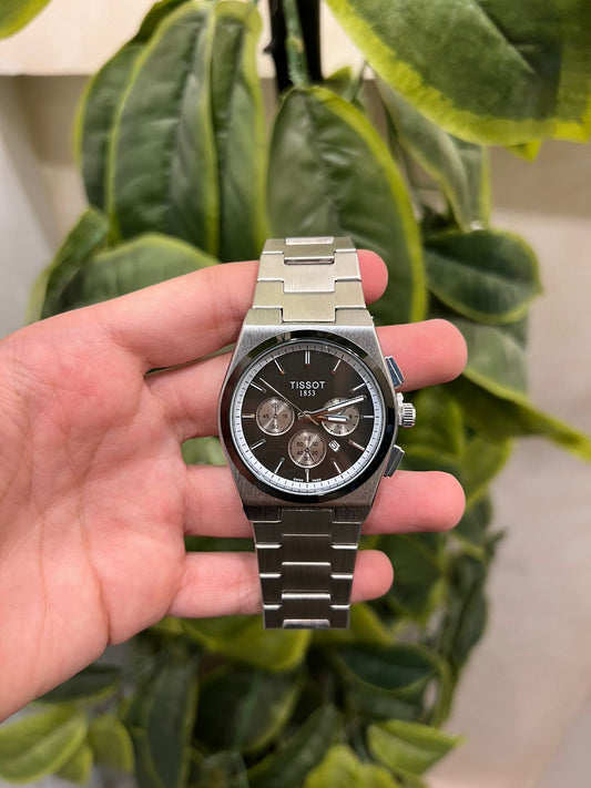 Montre PRX Chronographe Black Dial