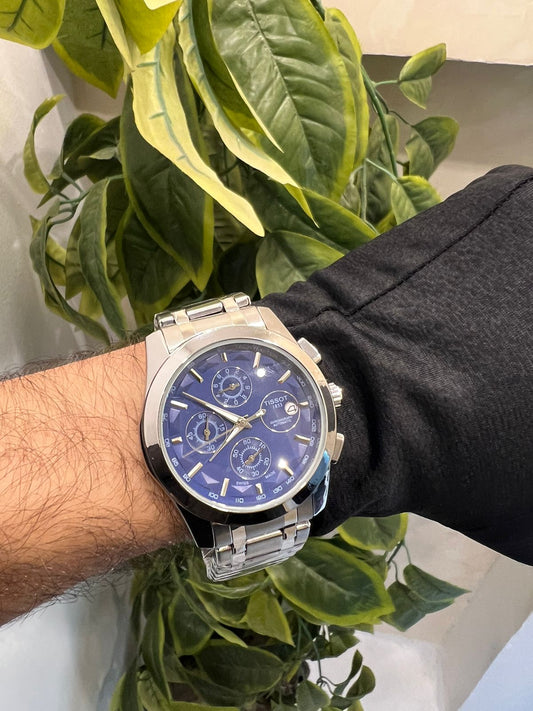 Montre 1853 Couturier - Blue dial