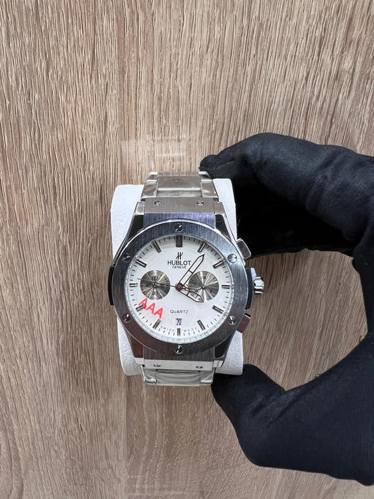 HUBLOT FUSION CHRONOGRAPH 40 MM – CADRAN BLANC