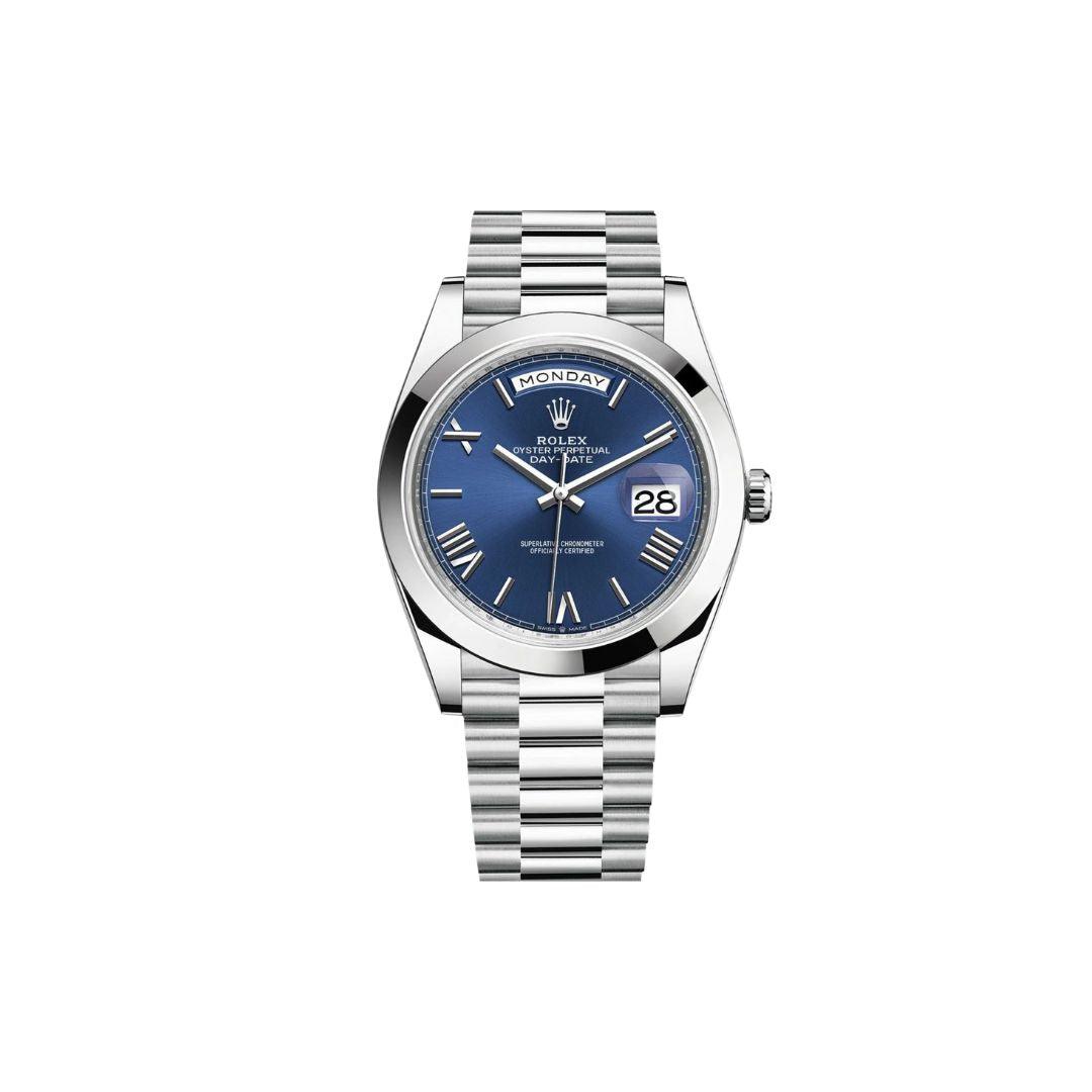 Montre DAY-DATE BLUE DIAL