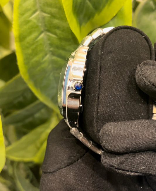 Cartier Santos Blue Dial