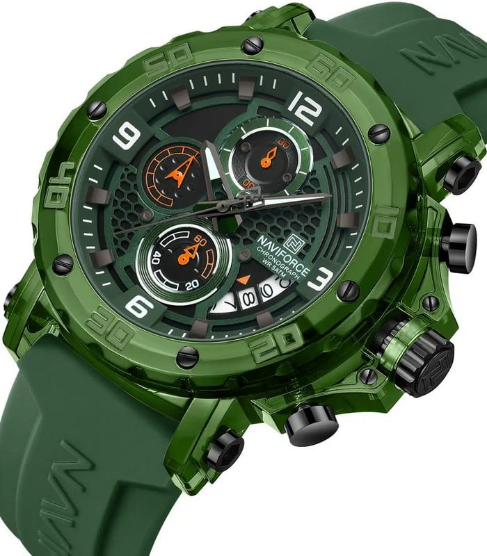 Naviforce NF7123 Vert Montre Pour Homme