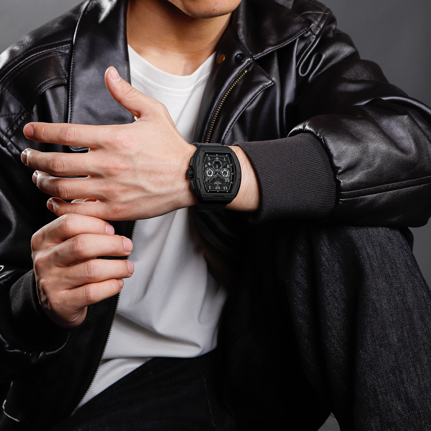 Naviforce NF8053 Noir Montre pour Homme