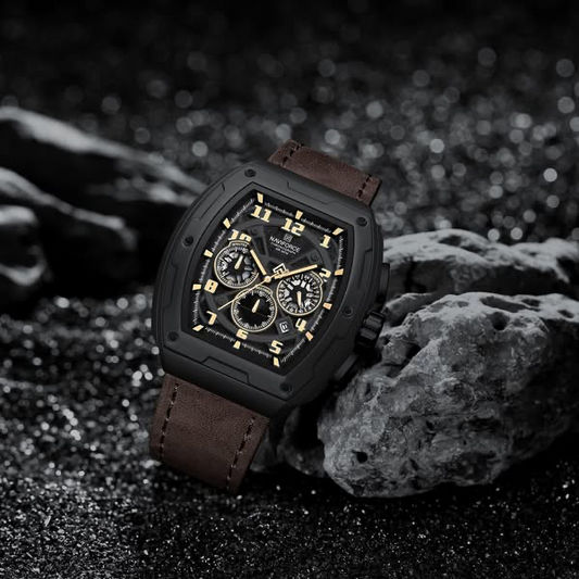 Naviforce NF8053 Marron Montre pour Homme