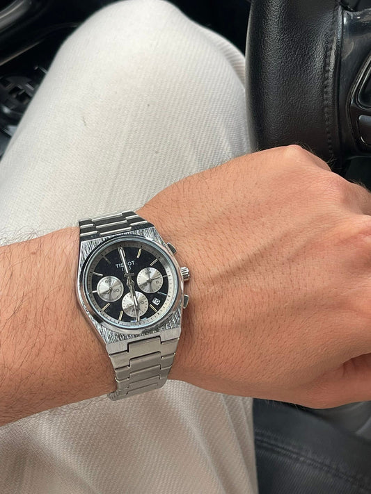 Montre PRX Chronographe Black Dial