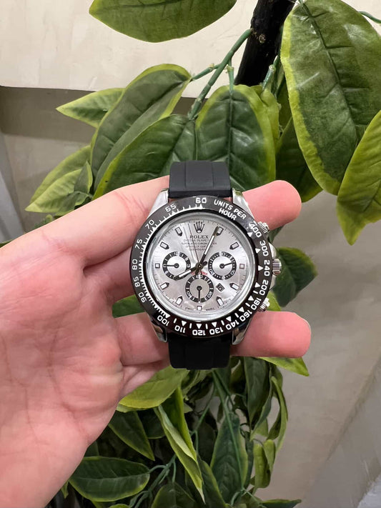 ROLEX DAYTONA 116519LN – OR BLANC 18K & CÉRAMIQUE NOIRE