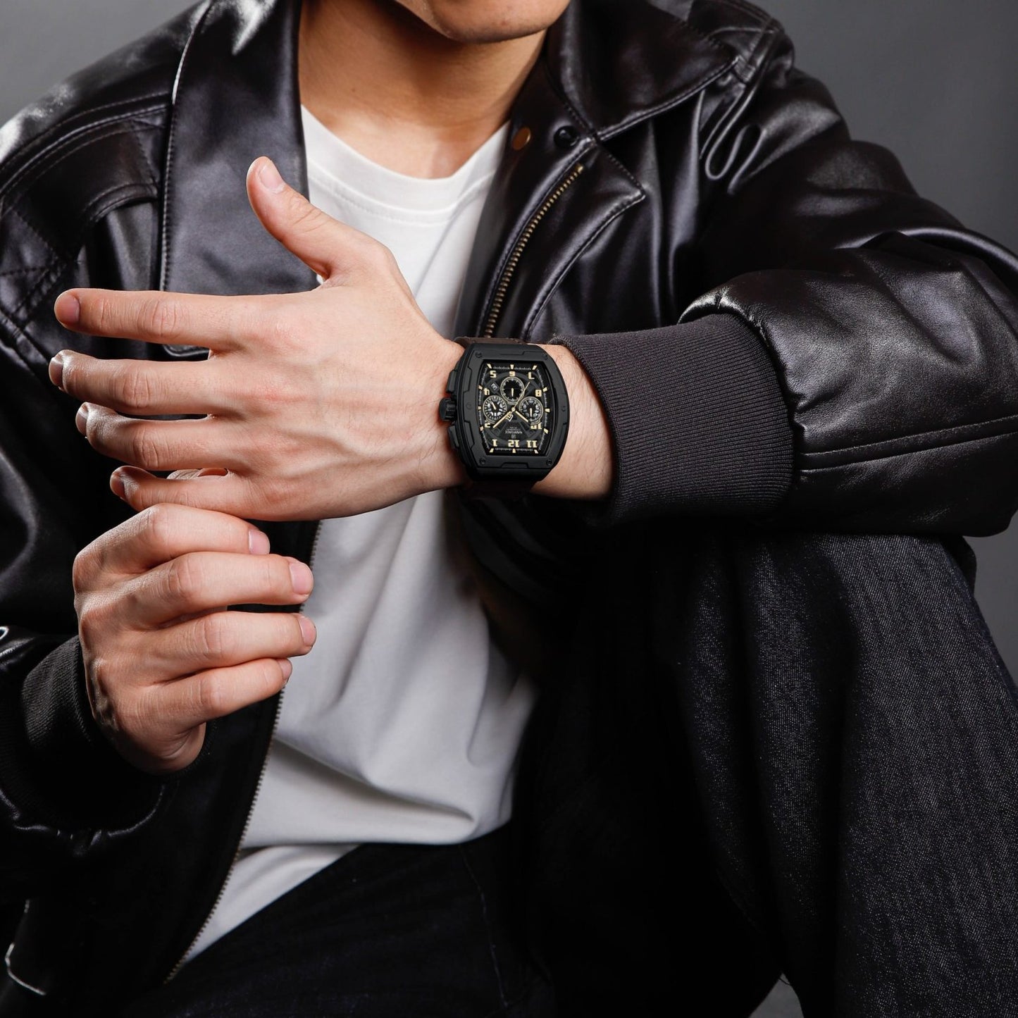 Naviforce NF8053 Marron Montre pour Homme