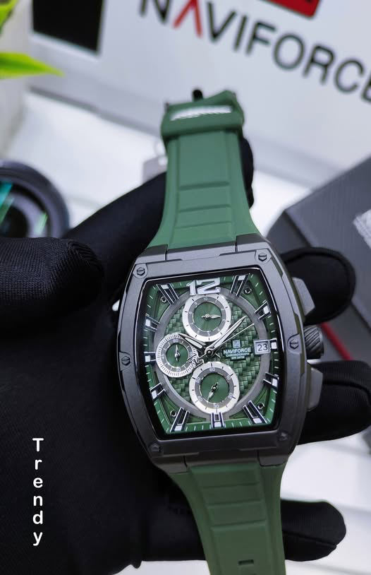 Naviforce NF8050 Vert Montre pour Homme