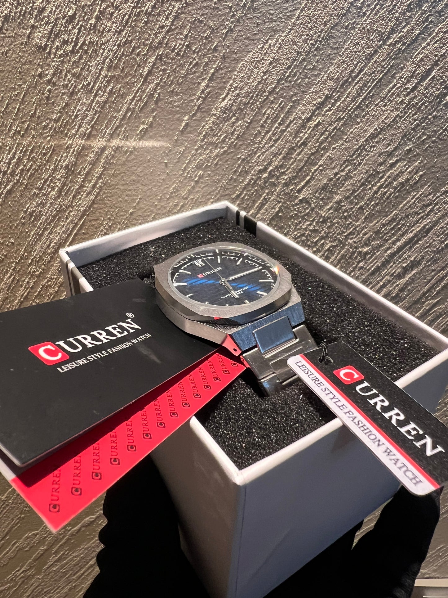 CURREN-8456 - Blue Dial