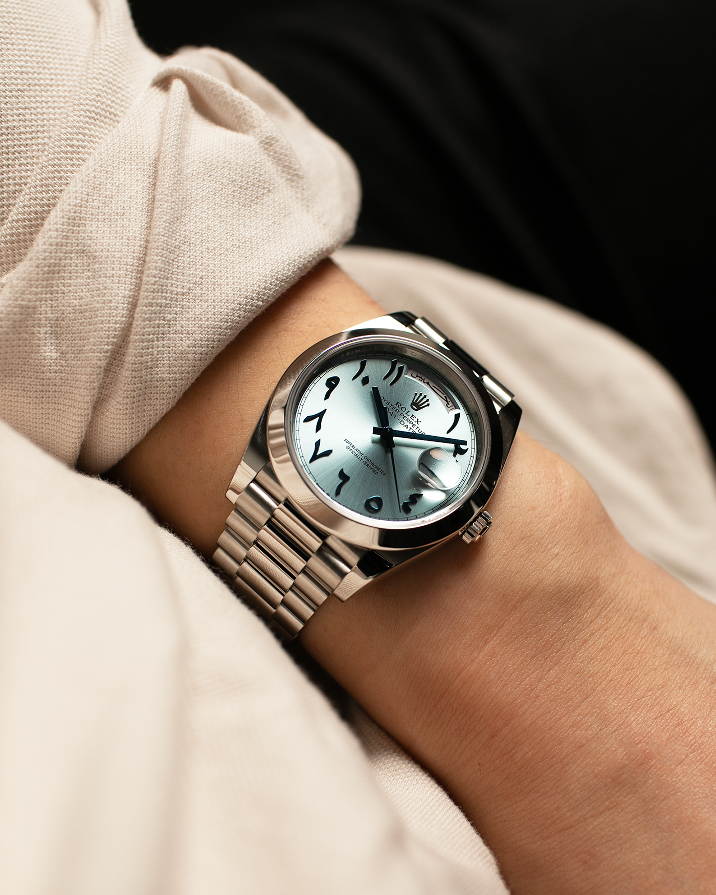 MONTRE 228206-0025 Day-Date 40 Arabic Numerals