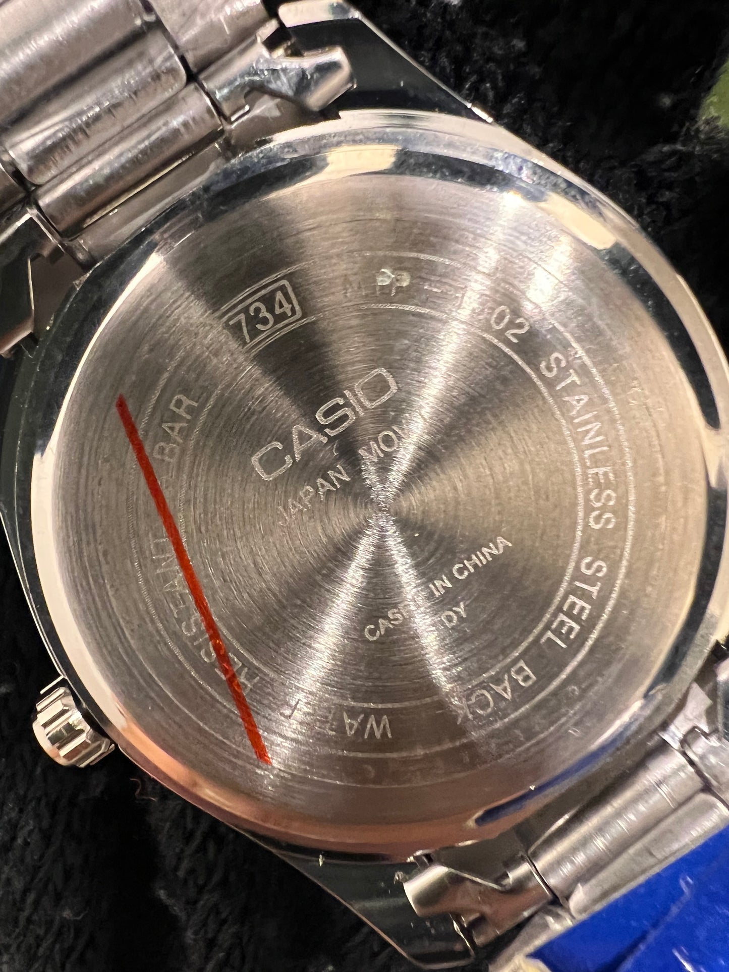 Casio WR50M - Tiffany Dial
