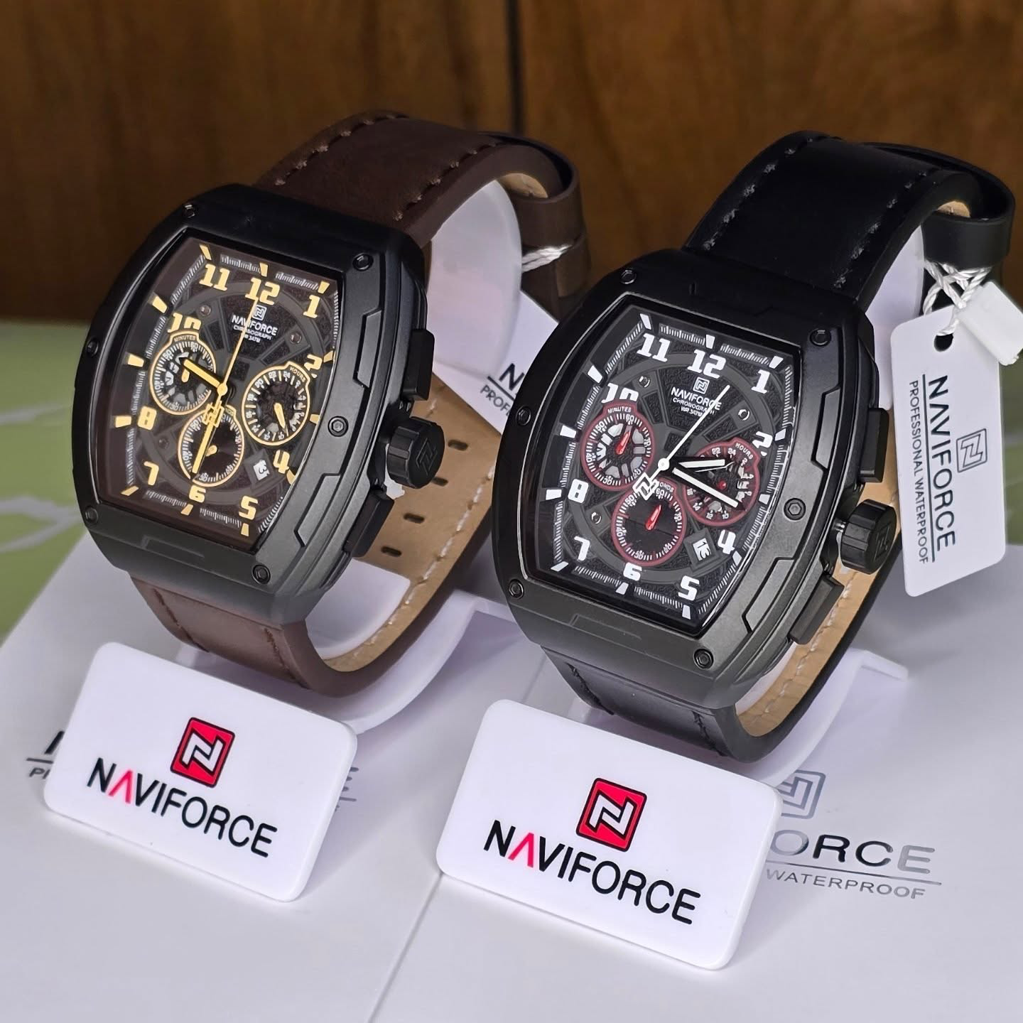Naviforce NF8053 Marron Montre pour Homme