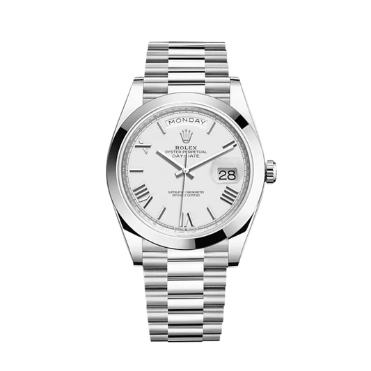 MONTRE DAY-DATE WHITE DIAL