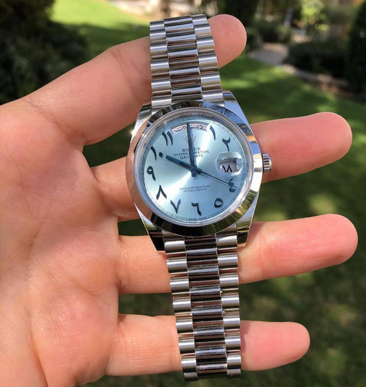 MONTRE 228206-0025 Day-Date 40 Arabic Numerals