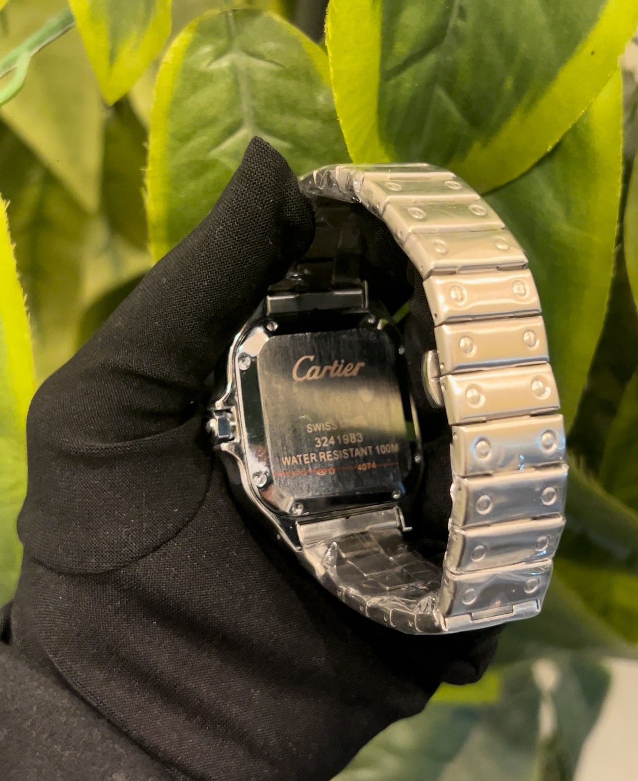 Cartier Santos Green Dial