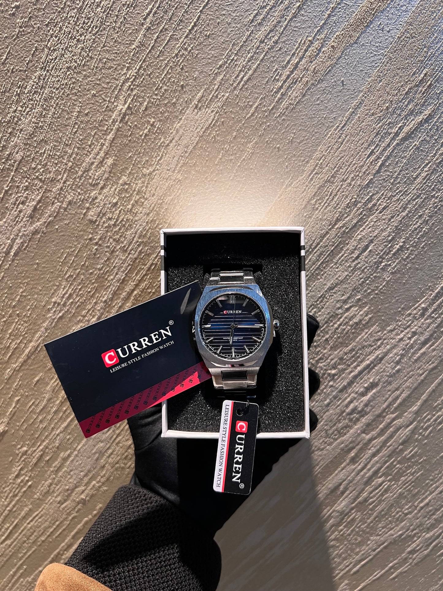 CURREN-8456 - Blue Dial