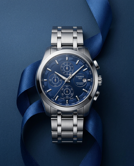 Tissot 1853 Couturier - Fond Bleu