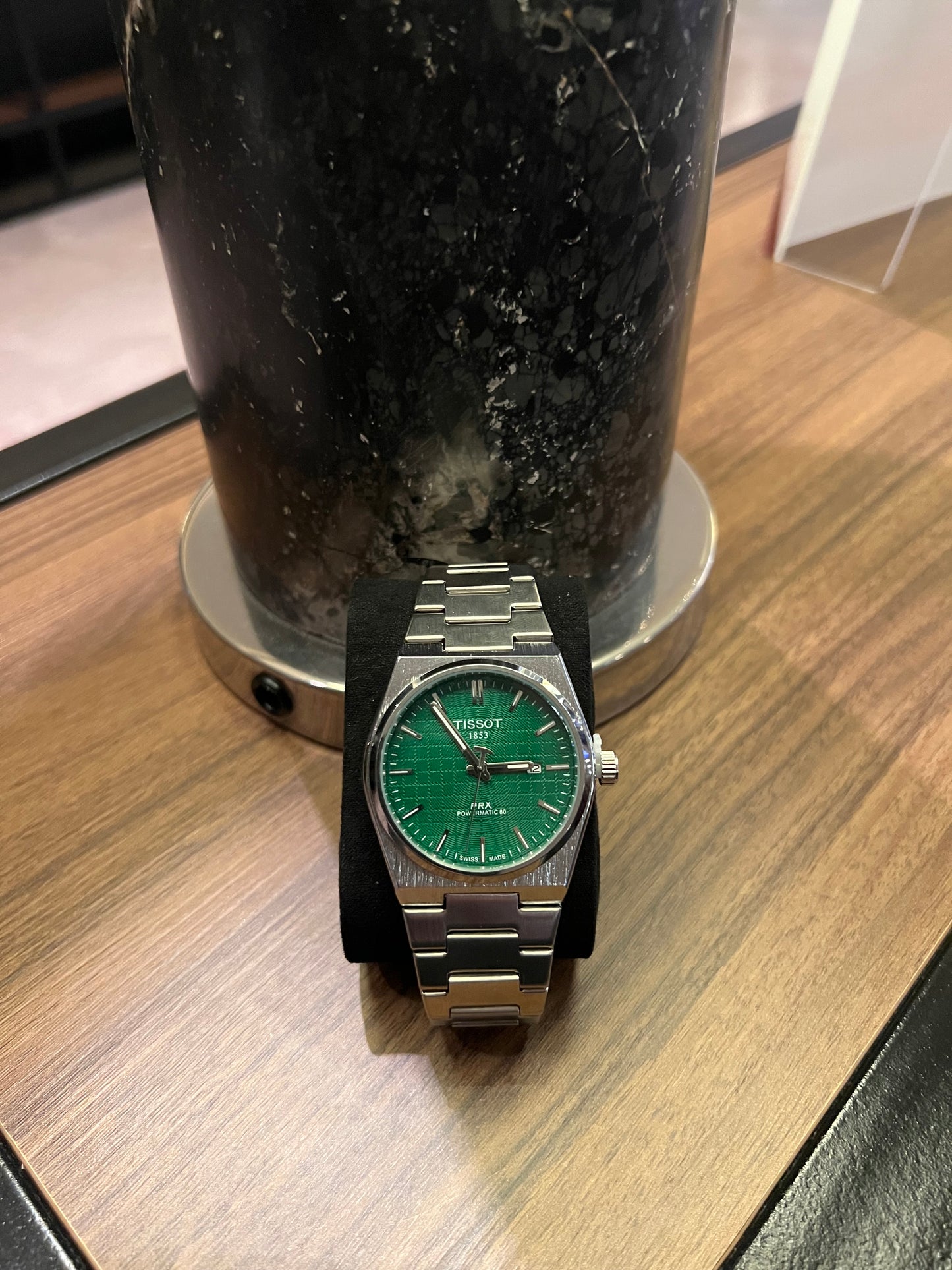 Tissot Prx – Fond Vert