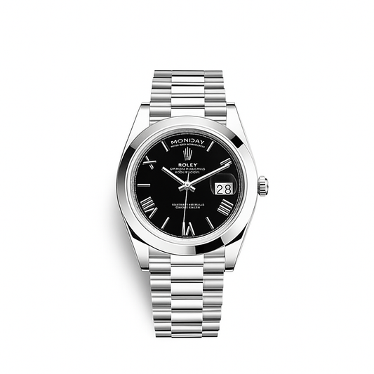MONTRE DAY-DATE BLACK DIAL