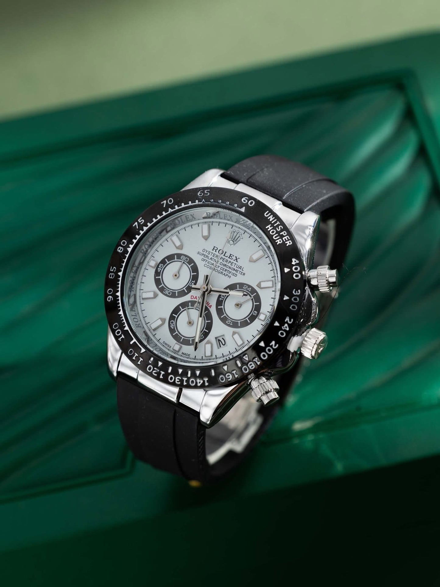 Montre DAYTONA 116519LN – OR BLANC 18K & CÉRAMIQUE NOIRE