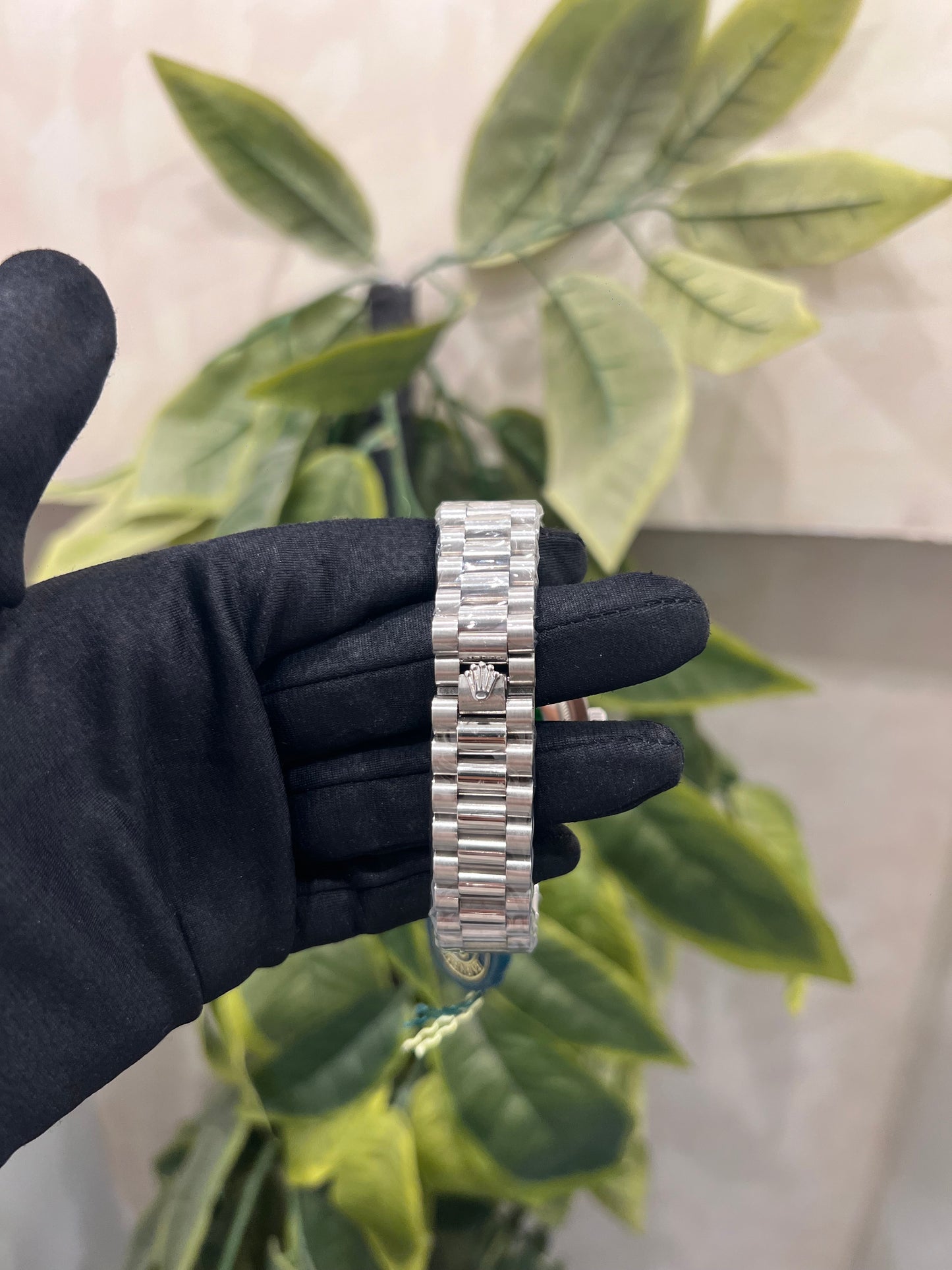 MONTRE DATE-JUST WHITE DIAL OYSTER BRACELET