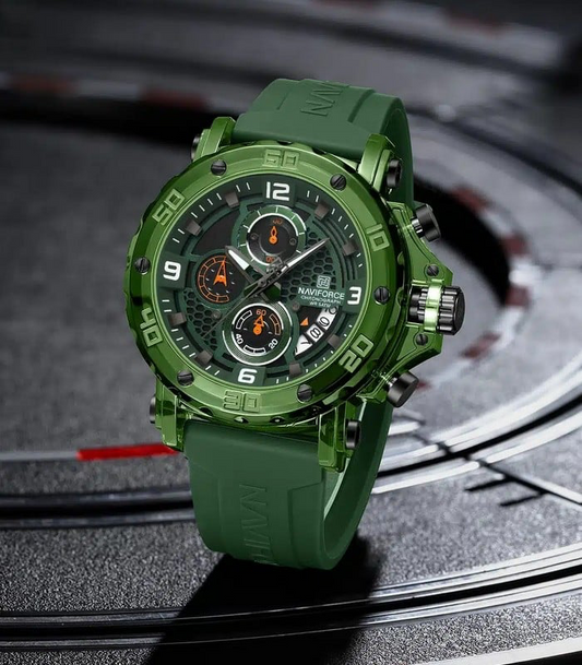 Naviforce NF7123 Vert Montre Pour Homme